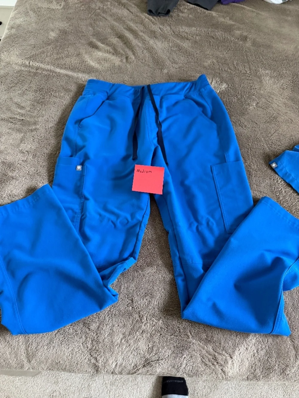 Figs Royal Blue Scrub Pants